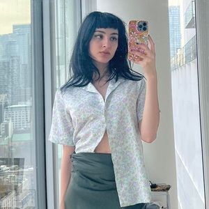 Vintage floral shirt